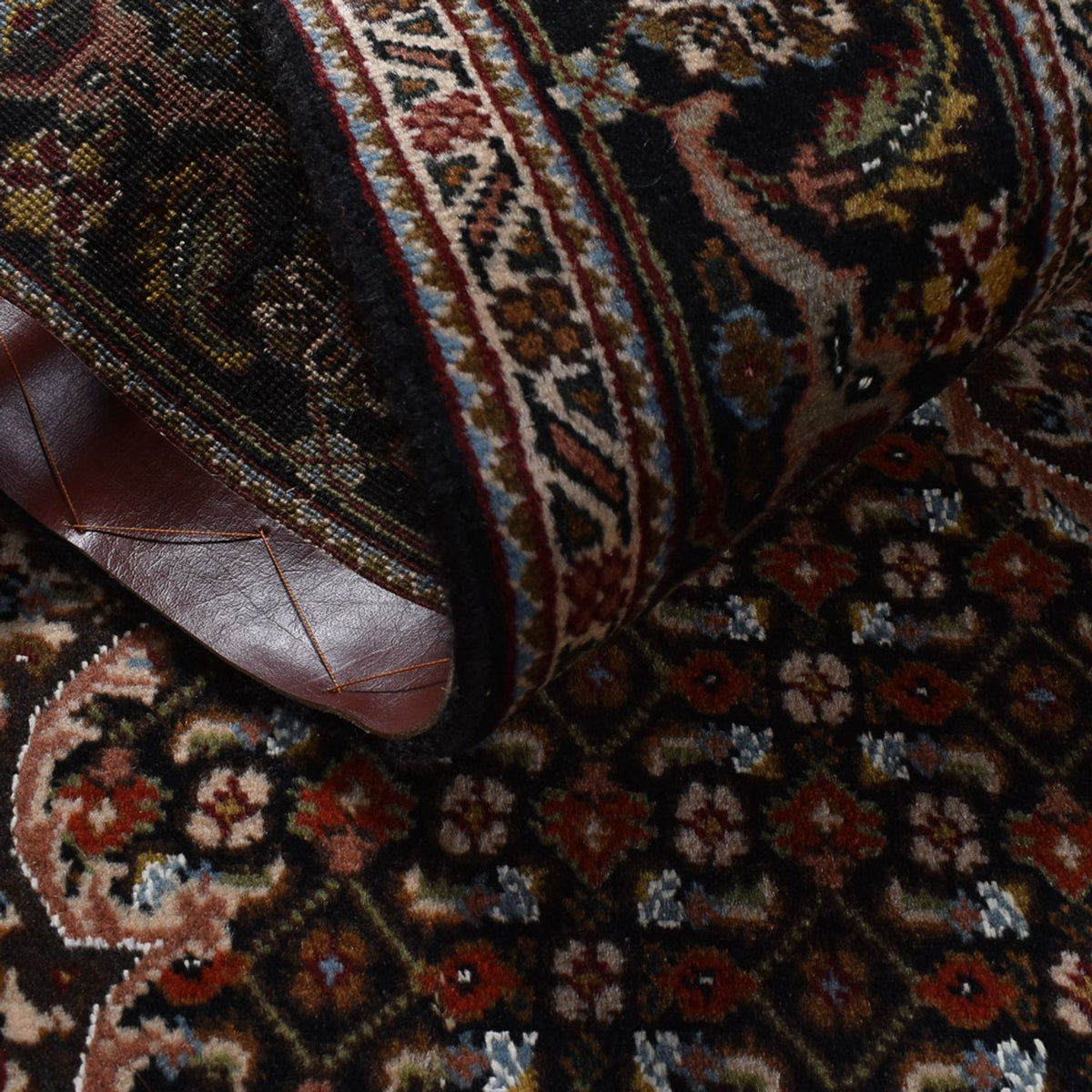 Perserteppich - Täbriz - Royal - 200 x 151 cm - dunkelbraun