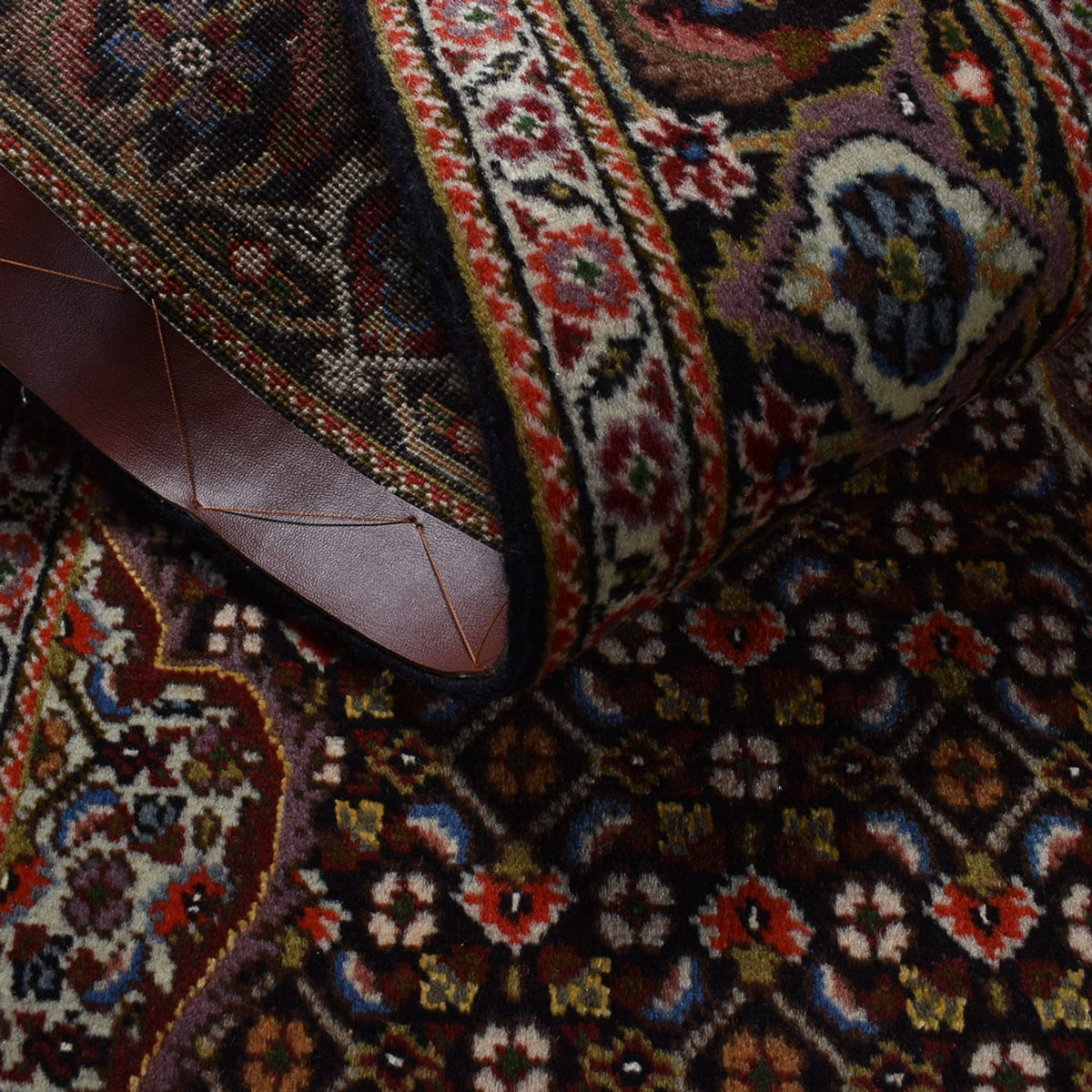 Perserteppich - Täbriz - Royal - 195 x 150 cm - dunkelbraun