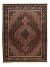 Tabriz - 40 Raj Tappeto 150x198cm - Tappeto persiano - marrone scuro - Rettangolo / Marrone scuro / 150 x 198 cm Rettangolo