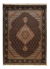Tappeto Persero - Tabriz - Reale - 210 x 154 cm - marrone scuro
