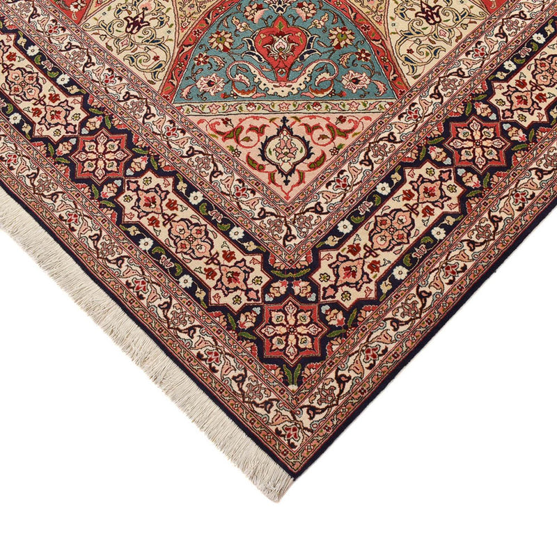 Perserteppich - Täbriz - Royal quadratisch  - 253 x 251 cm - dunkelbeige