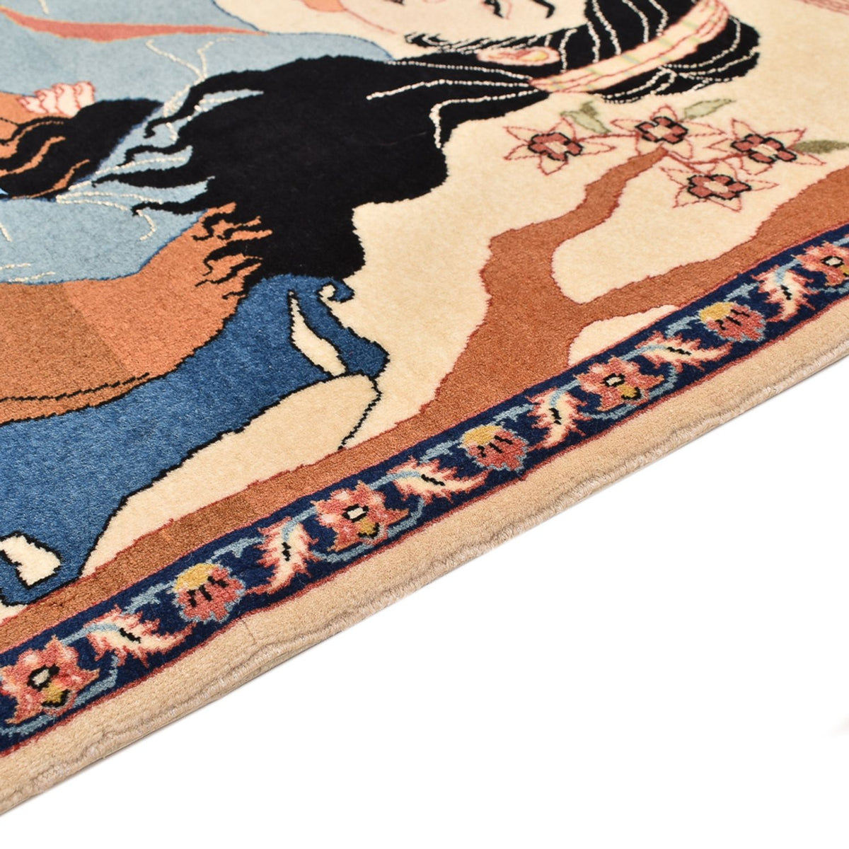 Perserteppich - Täbriz - Royal - 122 x 76 cm - mehrfarbig