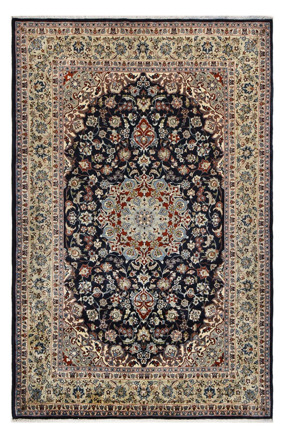 Perserteppich - Royal - Royal - 295 x 192 cm - dunkelblau