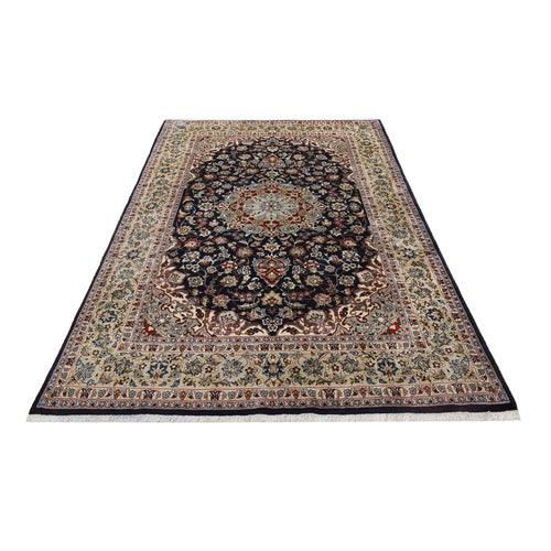 Perserteppich - Royal - Royal - 295 x 192 cm - dunkelblau