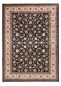 Tapis persan - Classique - Royal - 345 x 248 cm - bleu foncé