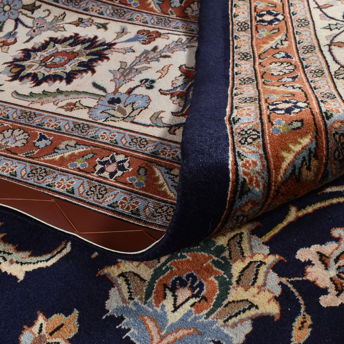 Perserteppich - Classic - Royal - 397 x 298 cm - dunkelblau