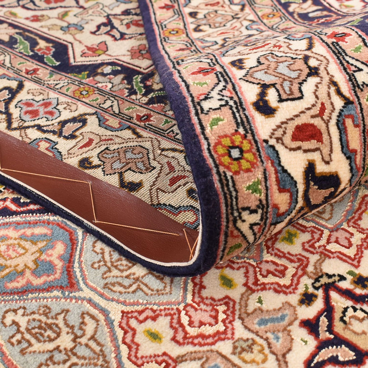 Perserteppich - Täbriz - Royal - 400 x 297 cm - hellbeige