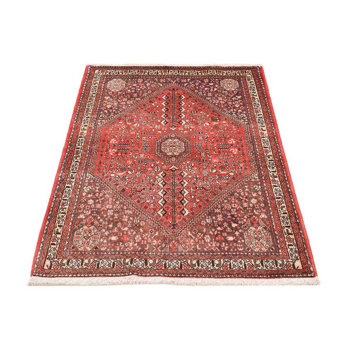 Perserteppich - Nomadic - 152 x 103 cm - rot