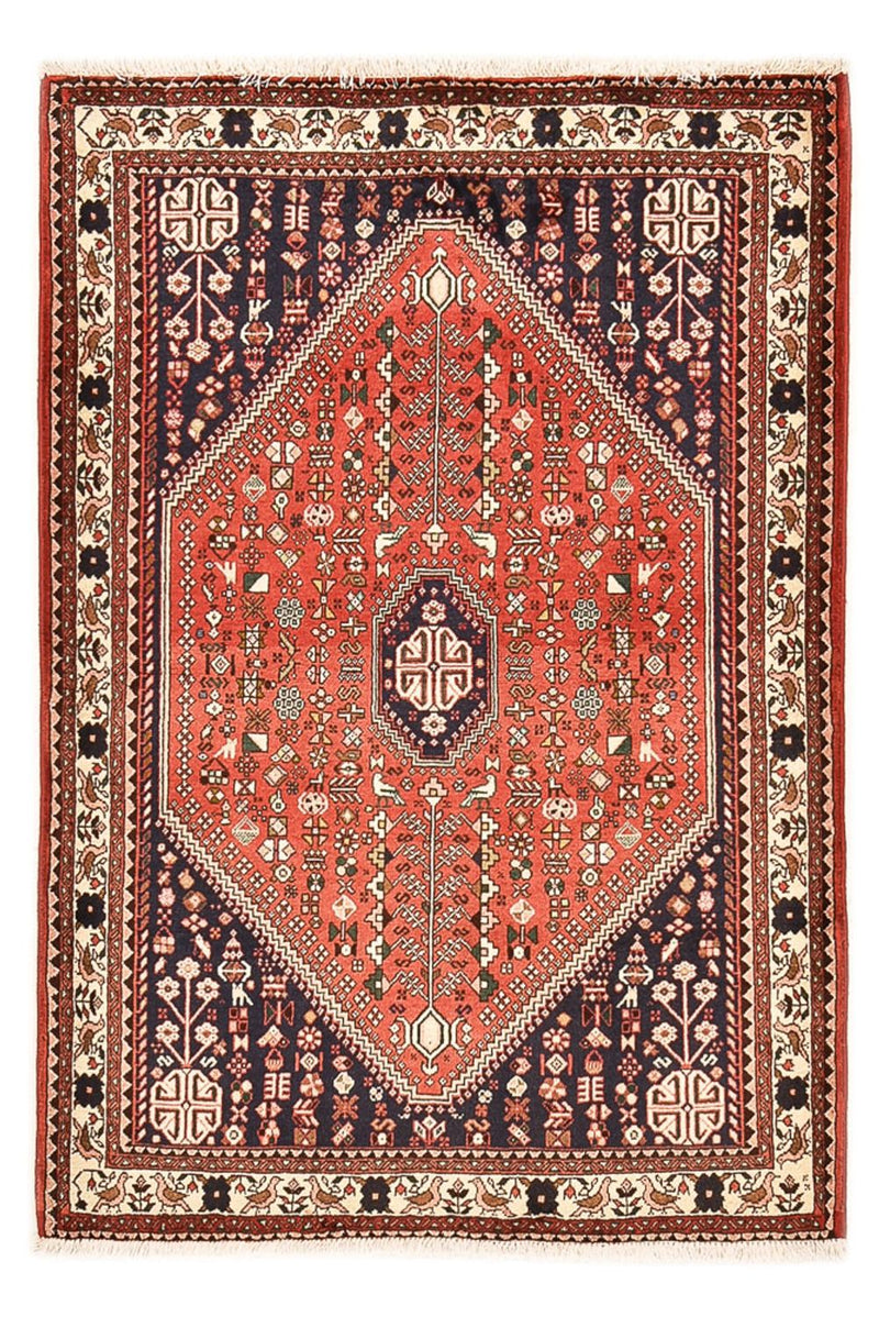 Perserteppich - Nomadic - 150 x 108 cm - rot
