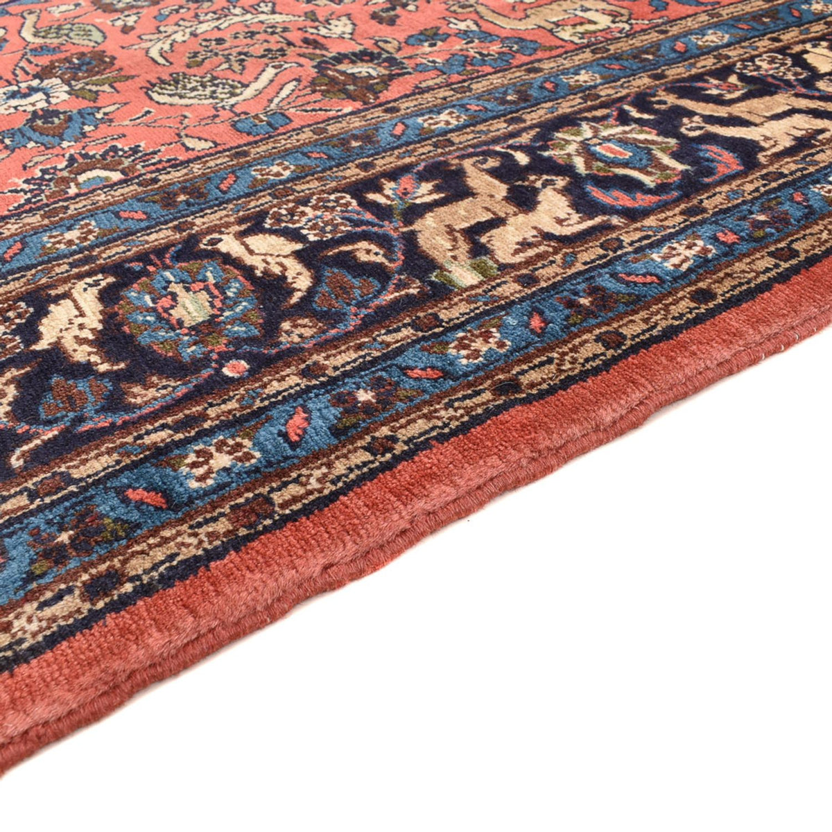 Mehraban Tappeto 205x311cm - Tappeto persiano - rosso chiaro