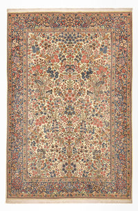 Tapis persan - Royal - 272 x 176 cm - beige foncé