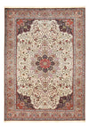 Tapis de Tabriz - 40 rangs Tapis 245x345cm - Tapis persan - Rectangle / Sable / 245 x 345 cm Rectangle