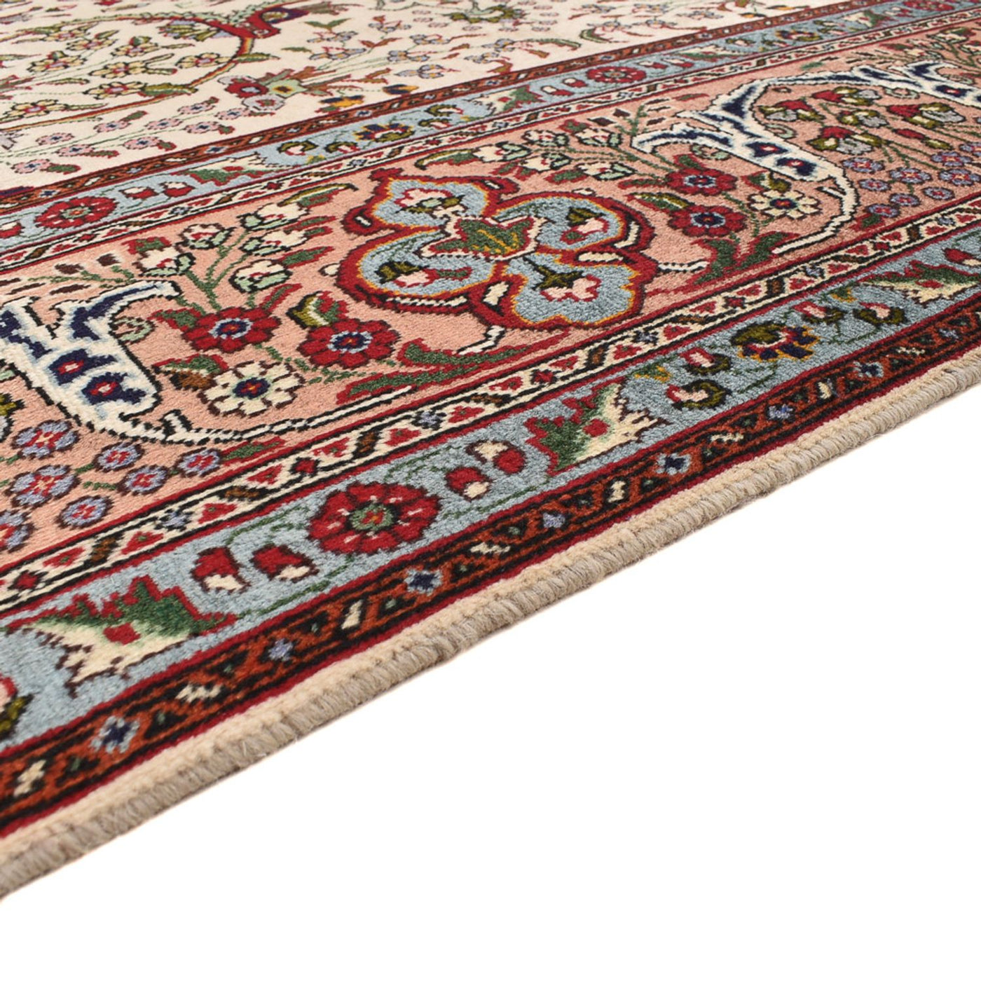 Täbriz - 40 Raj Teppich 345x245cm - Perserteppich