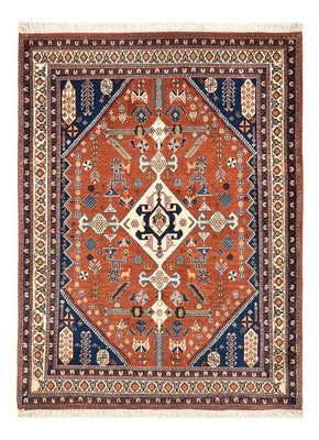 Gabbeh Teppich - Kaschkuli Perser - 157 x 113 cm - mehrfarbig