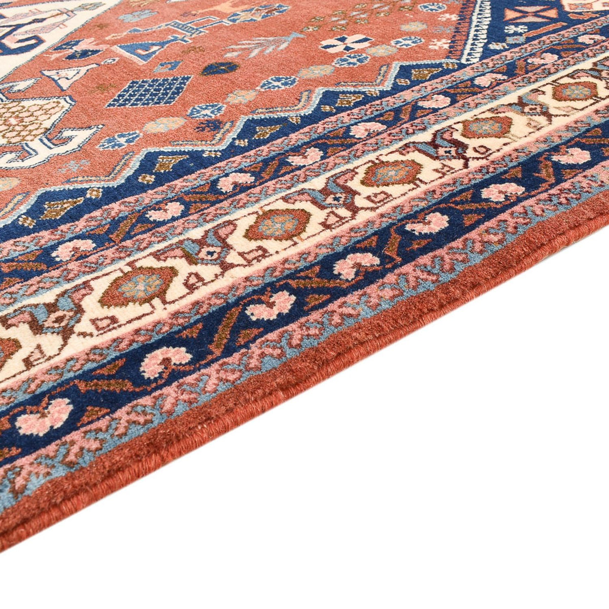 Kashkuli Tappeto 113x157cm - Tappeto persiano
