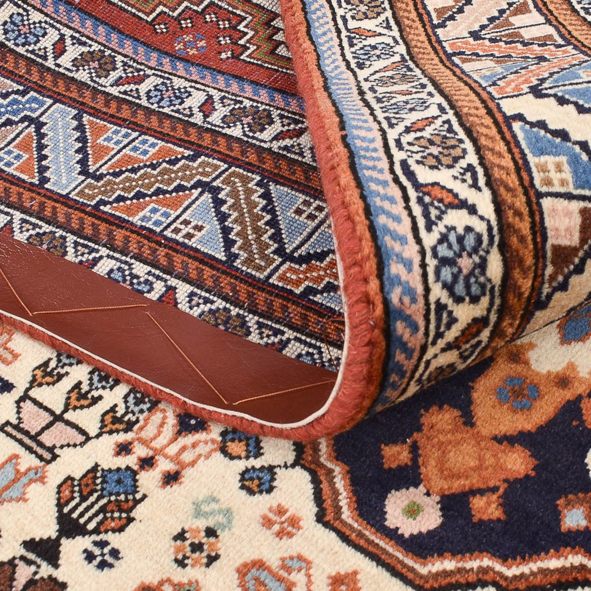 Gabbeh Teppich - Kaschkuli Perser - 209 x 150 cm - beige