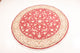 Perserteppich - Täbriz - Royal rund  - 200 x 200 cm - rot