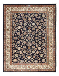 Tapis persan - Classique - Royal - 390 x 295 cm - bleu foncé