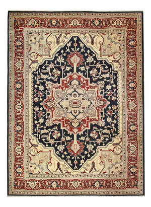 Perserteppich - Nomadic - 365 x 270 cm - dunkelblau