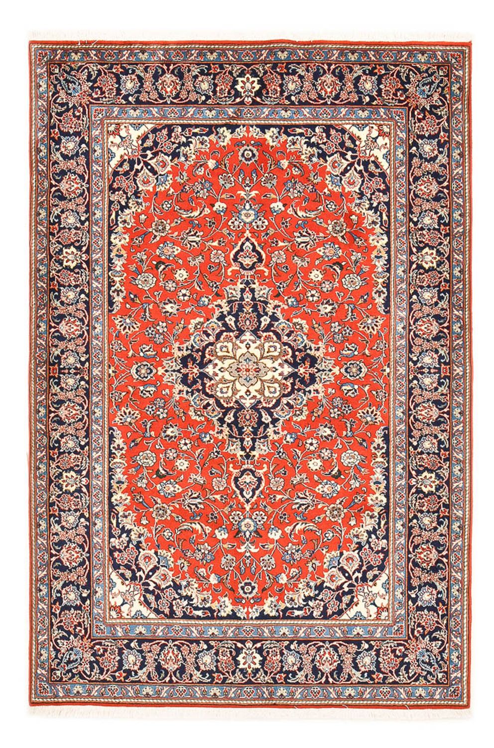 Perserteppich - Keshan - 220 x 141 cm - rot