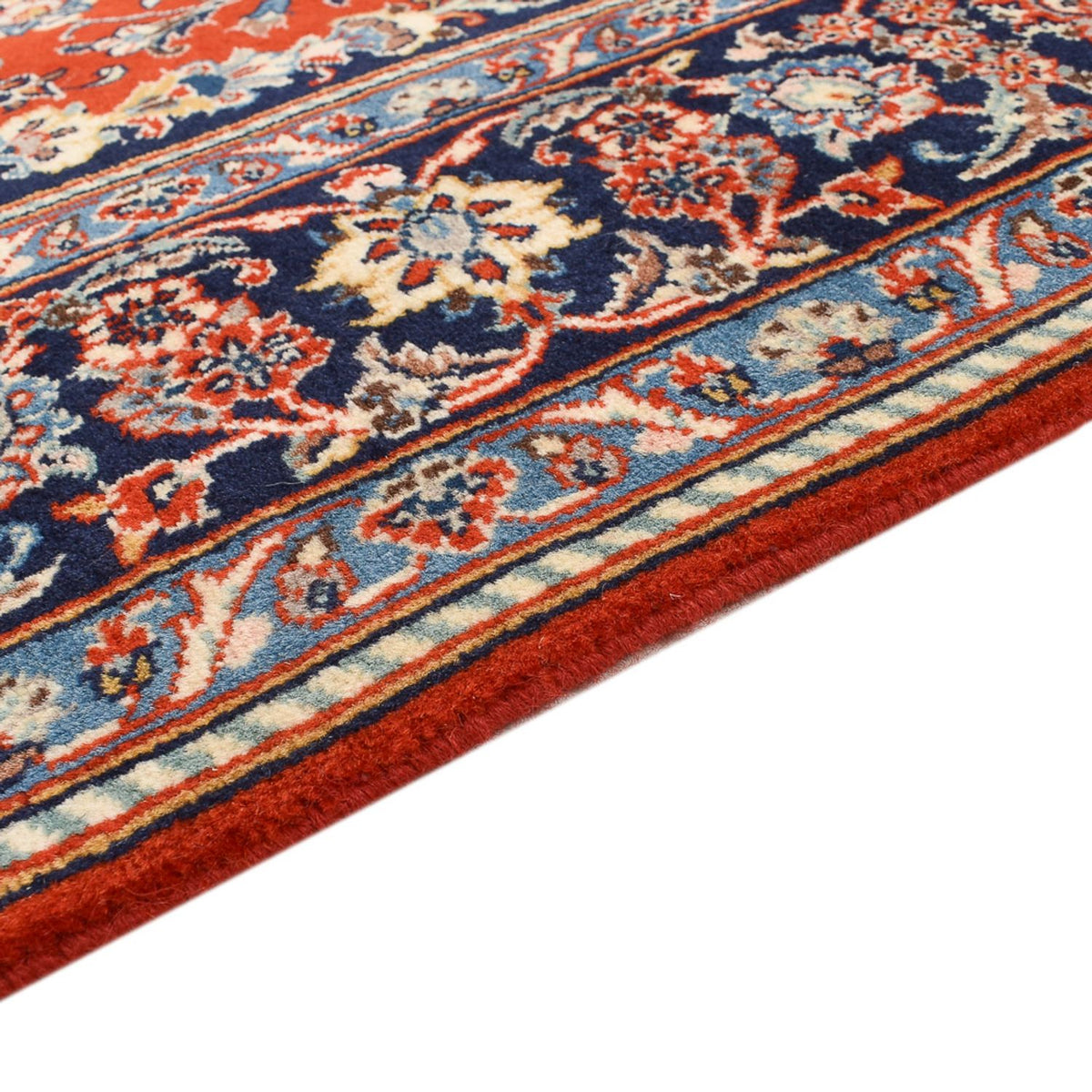 Perserteppich - Keshan - 220 x 141 cm - rot