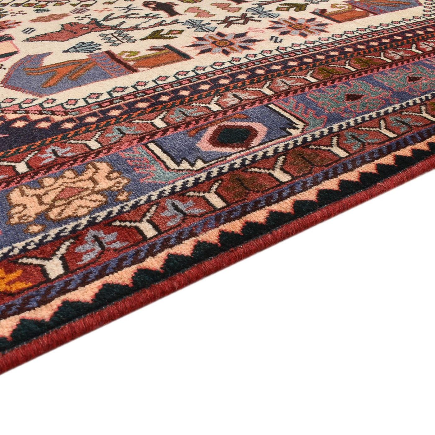 Kashkuli Tappeto 252x156cm - Tappeto persiano