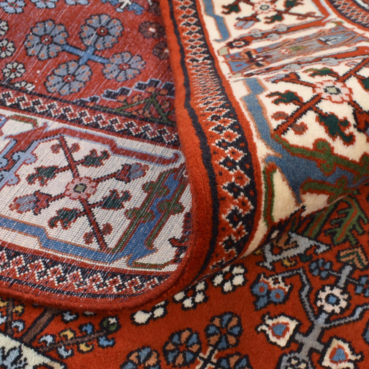 Gabbeh Teppich - Kaschkuli Perser - 205 x 133 cm - rot