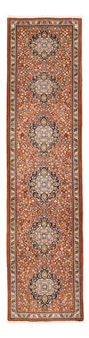 Tapis de Qom Tapis 79x310cm - Tapis persan - beige foncé - Tapis de couloir / Beige foncé / 79 x 310 cm Tapis de couloir