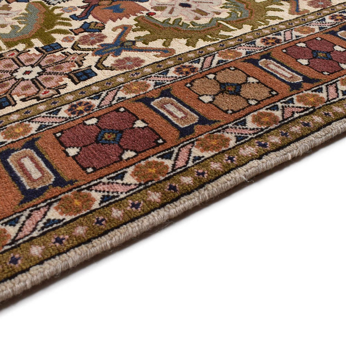 Perserteppich - Nomadic - 201 x 132 cm - mehrfarbig