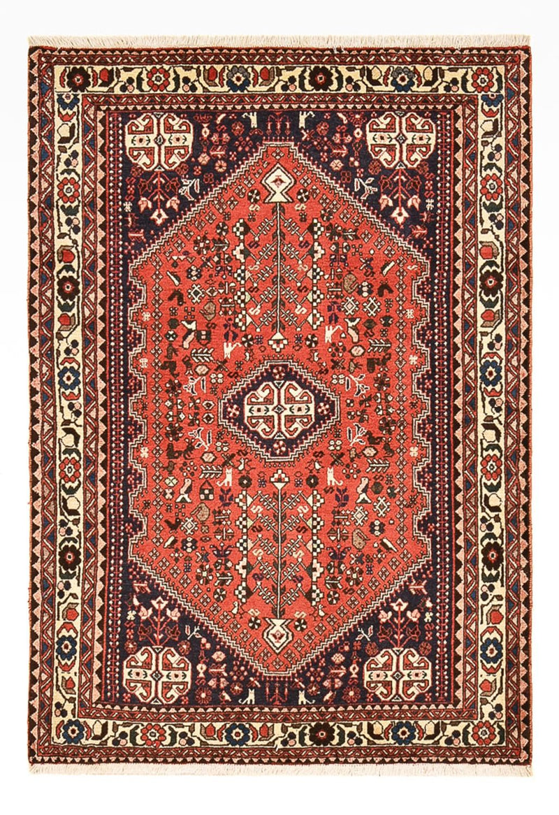 Perserteppich - Nomadic - 153 x 104 cm - rot