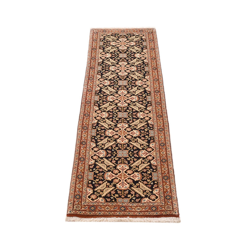 Läufer Perser - Ghom - Royal - 197 x 51 cm - dunkelbeige