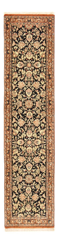 Tapis de couloir Tapis persan - Ghom - Royal - 210 x 50 cm - beige foncé