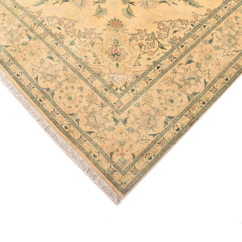 Perserteppich - Täbriz - Royal quadratisch  - 200 x 190 cm - gelb