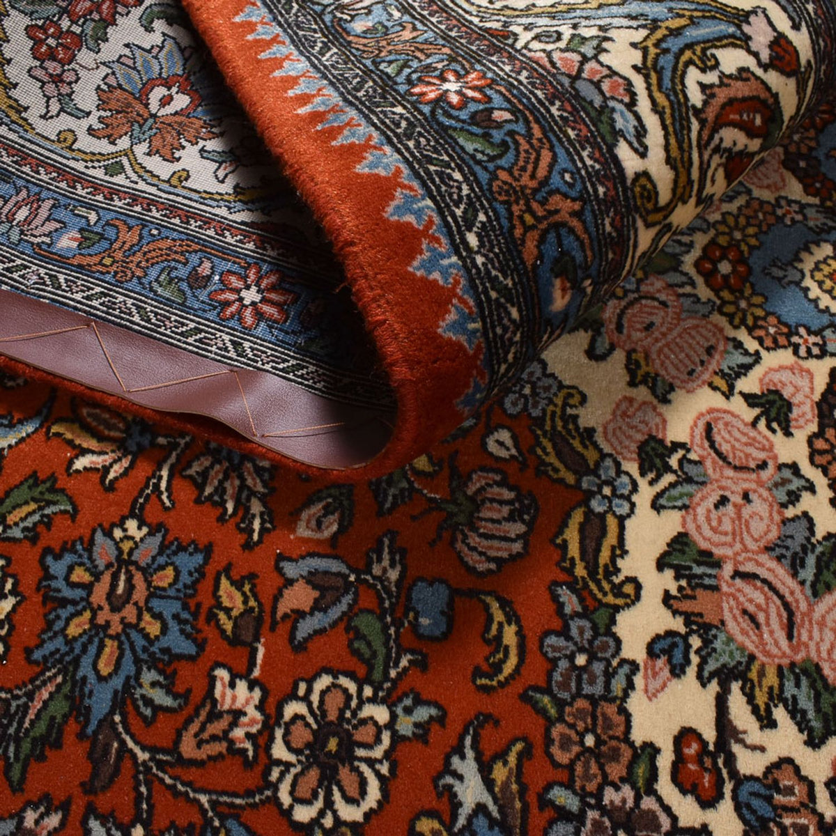 Perserteppich - Nomadic - 316 x 200 cm - dunkelrot