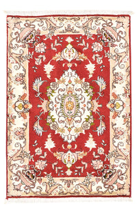 Tappeto Persero - Tabriz - Reale - 90 x 58 cm - rosso