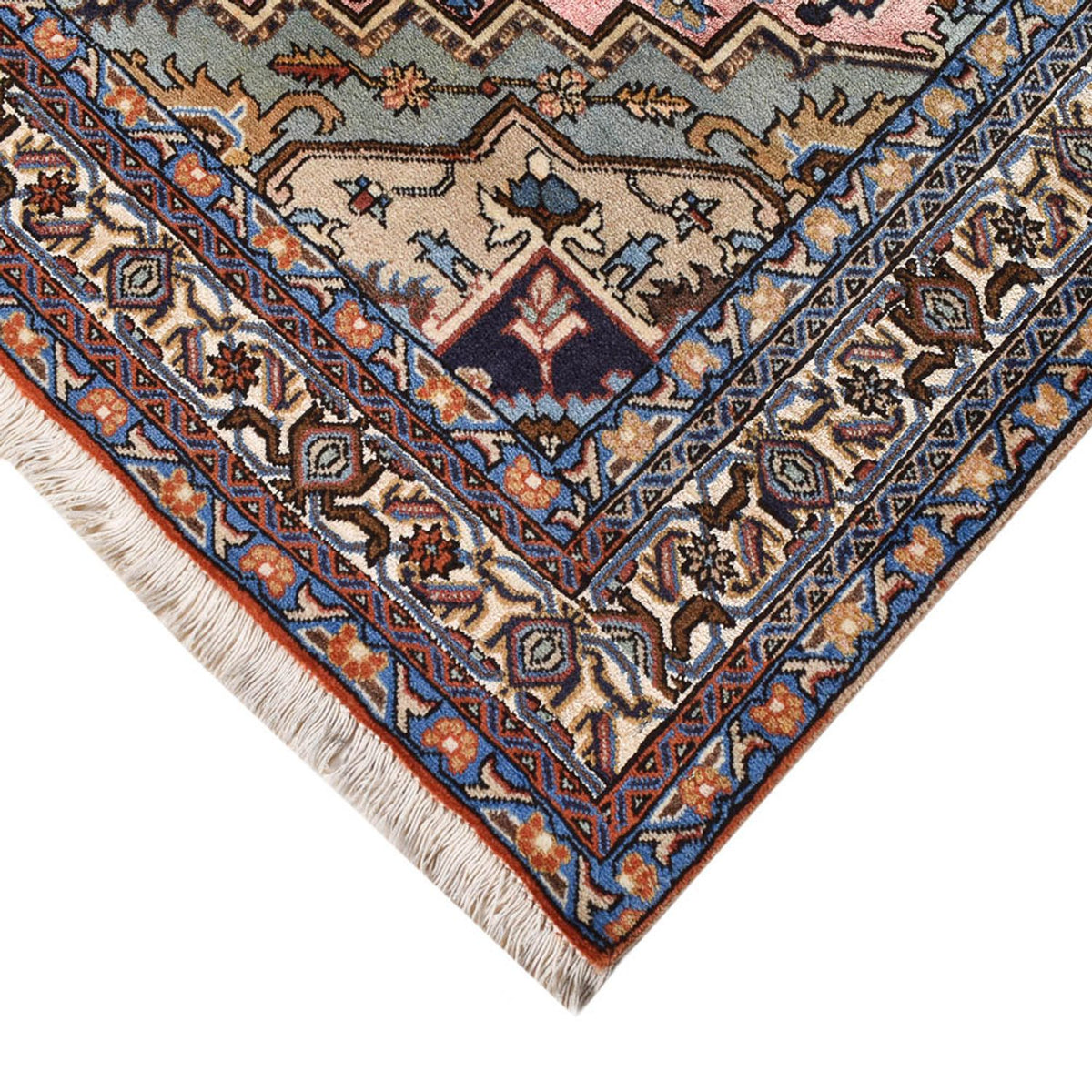 Perserteppich - Nomadic - 196 x 133 cm - hellrot