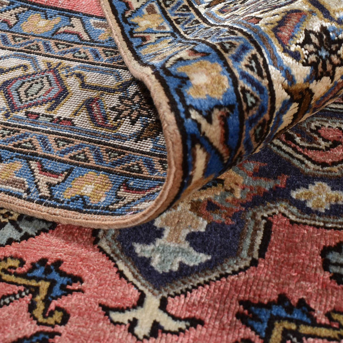 Perserteppich - Nomadic - 196 x 133 cm - hellrot