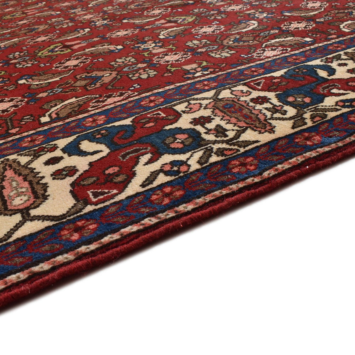 Bidjar Tappeto 204x316cm - Tappeto persiano - rosso scuro