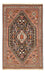 Gabbeh Teppich - Kaschkuli Perser - 207 x 130 cm - dunkelblau