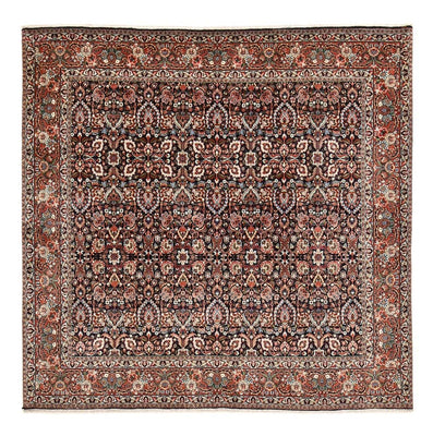 Perserteppich - Bidjar quadratisch  - 252 x 252 cm - rost