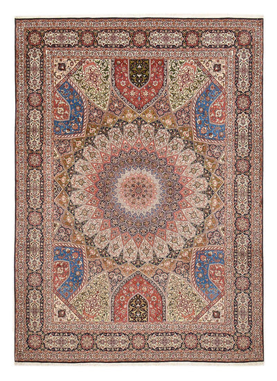 Täbriz - 50 Raj Teppich 302x411cm - Perserteppich
