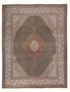 Tapis de Tabriz - 50 rangs Tapis 305x393cm - Tapis persan - Rectangle / Sable / 305 x 393 cm Rectangle