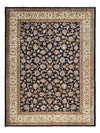 Mashhad Tappeto 296x382cm - Tappeto persiano - blu scuro - Rettangolo / Blu scuro / 296 x 382 cm Rettangolo