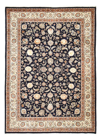 Tapis persan - Classique - Royal - 349 x 248 cm - bleu foncé