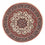 Perserteppich - Bidjar rund  - 150 x 150 cm - beige