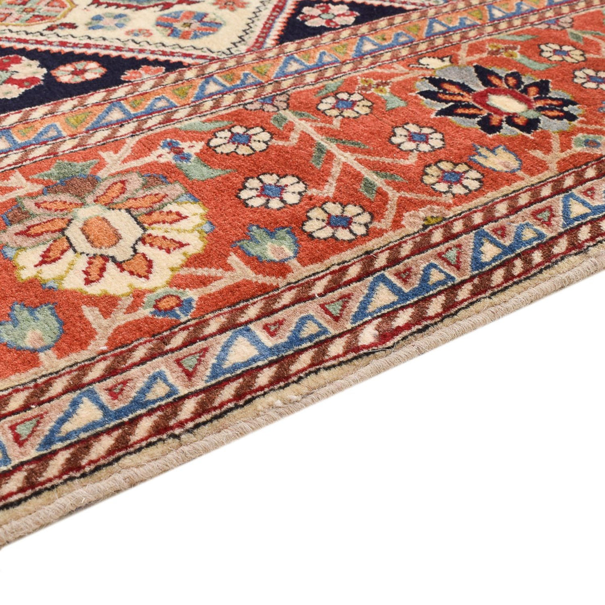 Tapis Gabbeh - Persan Kashkuli - 216 x 148 cm - multicolore