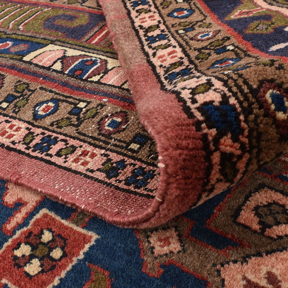 Perserteppich - Nomadic - 286 x 206 cm - dunkelrot