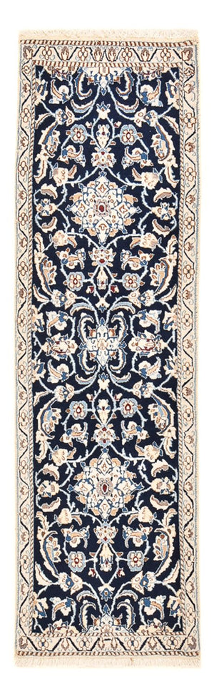 Läufer Perser - Nain - Royal - 185 x 56 cm - dunkelblau