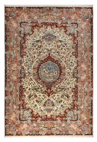 Tapis persan - Keshan - 322 x 221 cm - sable