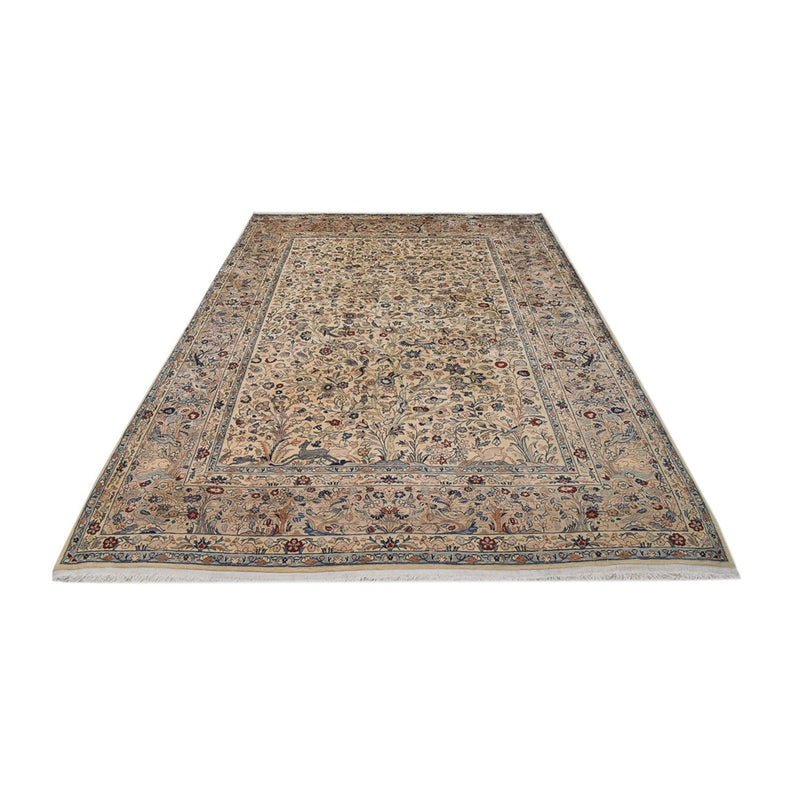 Perserteppich - Keshan - 352 x 249 cm - sand